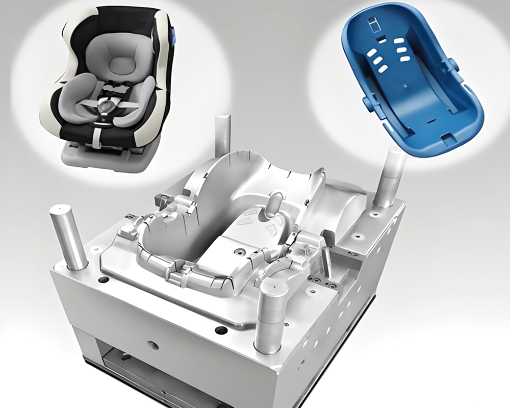 safety seat plastic mould